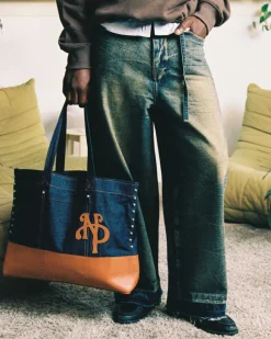 Nude Project Allday Shopper Bag Denim Clearance