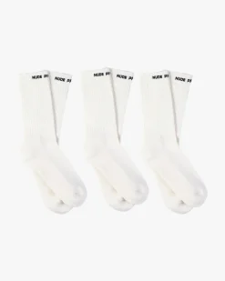 Nude Project Allday Socks White 3Xpack Outlet