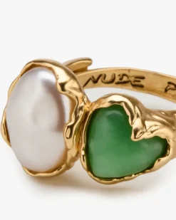 Nude Project Amanecer Ring Gold Clearance