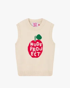 Nude Project Apple Crew Knit Vest Outlet