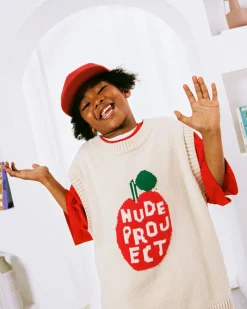 Nude Project Apple Crew Knit Vest Outlet