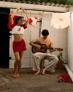 Nude Project Apple Crew Raglan Tee Fashion