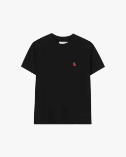Nude Project Apple Crew Slim Tee Black Sale