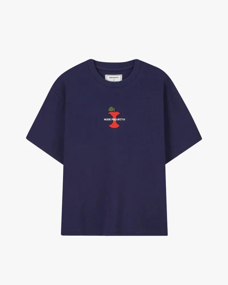 Nude Project Apple Tee Navy Best