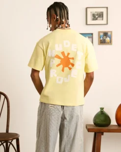 Nude Project Astro Tee Pale Banana Discount