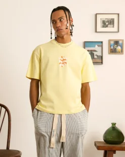 Nude Project Astro Tee Pale Banana Discount