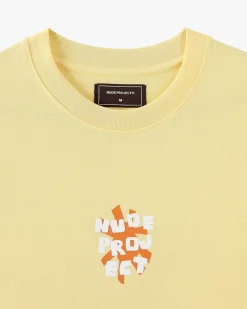 Nude Project Astro Tee Pale Banana Discount