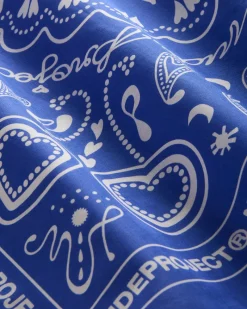 Nude Project Bandana Handkerchief Blue Discount