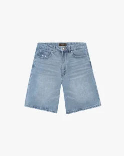 Nude Project Basic Denim Shorts Blue Sale