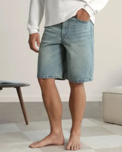 Nude Project Basic Denim Shorts Sand Wash Best