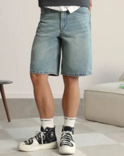 Nude Project Basic Denim Shorts Sand Wash Best