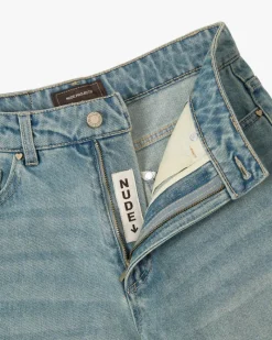 Nude Project Basic Denim Shorts Sand Wash Best