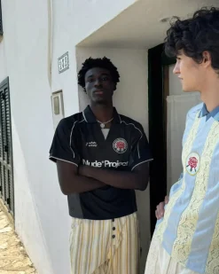 Nude Project Basic Football Tee Black Online