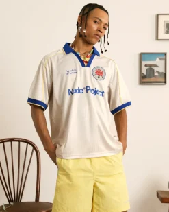 Nude Project Basic Football Tee White Clearance