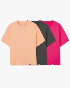 Nude Project Basic Tee Pink 3Xpack Discount