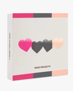 Nude Project Basic Tee Pink 3Xpack Discount