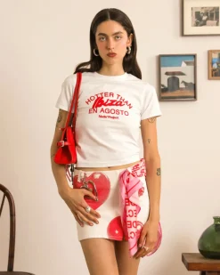 Nude Project Bassa Top White Online