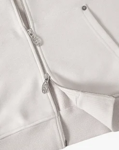 Nude Project Beast Zip-Up Hoodie Grey Best