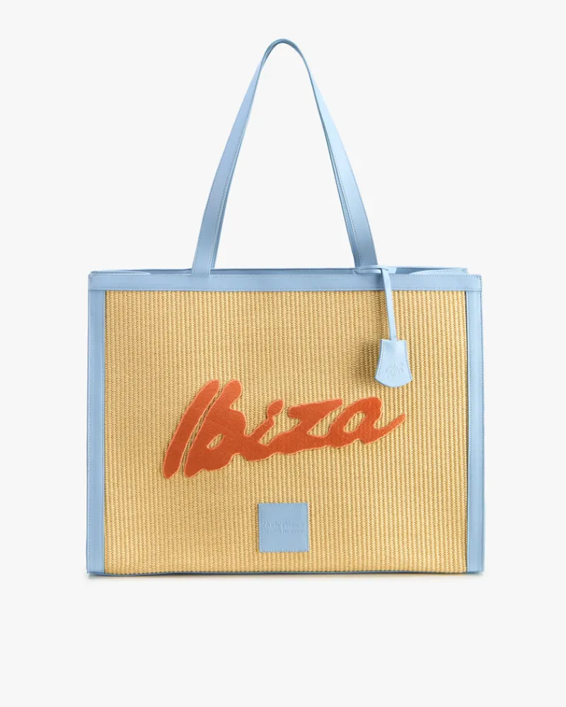 Nude Project Big Raffia Bag Best