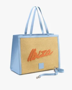 Nude Project Big Raffia Bag Best