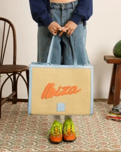 Nude Project Big Raffia Bag Best