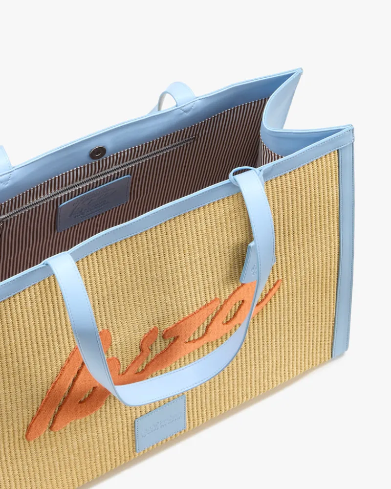 Nude Project Big Raffia Bag Best