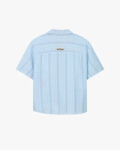 Nude Project Block Shirt Baby Blue New