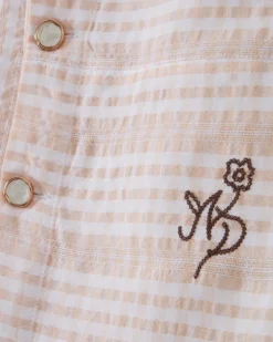 Nude Project Block Shirt Beige Hot