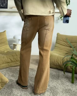 Nude Project Bootcut Jeans Brown Fashion