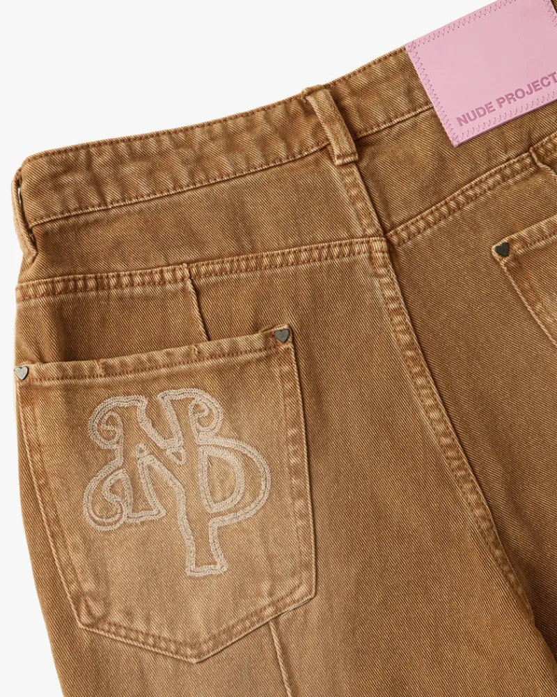 Nude Project Bootcut Jeans Brown Fashion