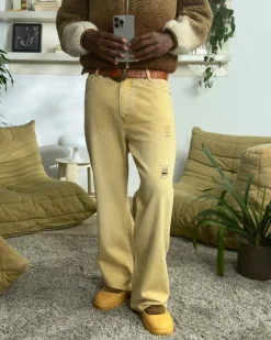 Nude Project Bootcut Jeans Yellow Clearance