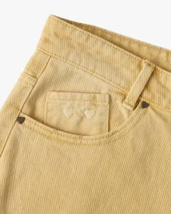 Nude Project Bootcut Jeans Yellow Clearance