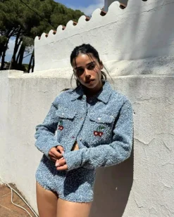 Nude Project Boucle Woman Jacket New