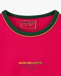 Nude Project Brazil Tee Pink Outlet