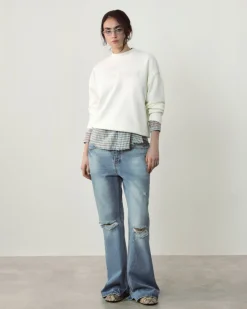 Nude Project Brun Sweatshirt Marshmallow New