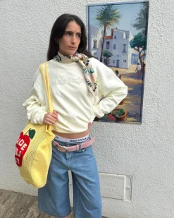 Nude Project Brun Sweatshirt Marshmallow New