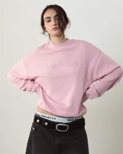 Nude Project Brun Sweatshirt Pink Hot