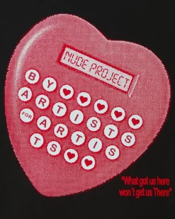 Nude Project Calculator Tee Black Best