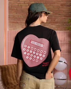 Nude Project Calculator Tee Black Best