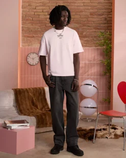 Nude Project Calculator Tee Pink Hot