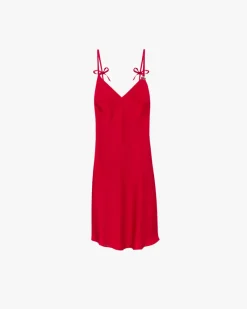 Nude Project Camisole Dress Red New