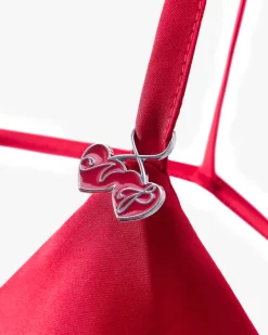 Nude Project Camisole Dress Red New