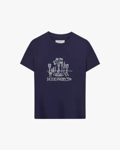 Nude Project Cena Tee Navy Best