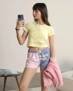 Nude Project Cereza Top Yellow Online