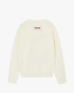 Nude Project Cerise Knit Sweater Marshmallow Fashion