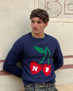 Nude Project Cerise Knit Sweater Navy Online