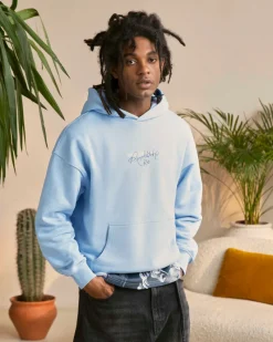 Nude Project Champion Hoodie Light Blue Discount