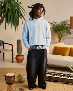 Nude Project Champion Hoodie Light Blue Discount