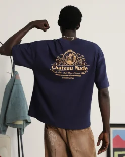 Nude Project Chateau Tee Navy Fashion