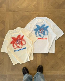 Nude Project Cherry Bomb Tee Marshmallow Clearance